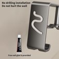 thumbnail image 4 of HOARBOEG Utensils Hanging Rack Kitchen Utensil Hooks 360 Rotating Wall Mounted Kitchen Wall Organizer For Brush Pots Gloves Spoons 10ML, 4 of 5
