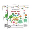 thumbnail image 1 of Darling Souvenir White Birthday Invitation Card Printable Fill or Write In Blank Invites Party Supplies Pack Of 28 5 x 7 Inches, 1 of 5