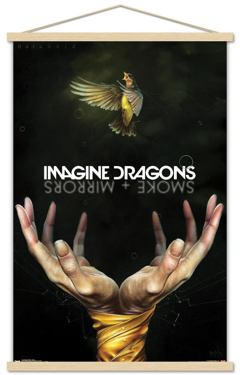 Imagine Dragons - Smoke Wall Poster, 22.375" x 34"