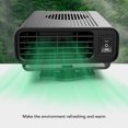 thumbnail image 4 of Portable Car Heater, 120W Fast Heating Auto Dryer Car Heater Defroster Windshield Defogger for Vehicle, Automobile Interior Heater Windscreen Heater Plug in Cigarette Lighter, 4 of 7