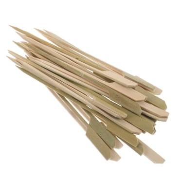 Phenofice 100 Pcs Pics en Bambou pour hors-D'œuvre Cure-Dents d'Apéritif Vert Pâle Passionnés de Cuisine