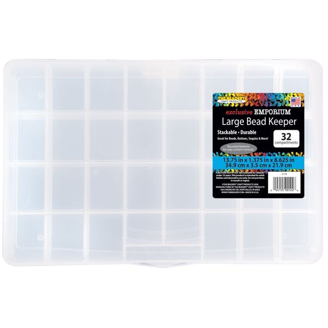 The Beadery 32 Compartment Storage Box-