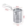 thumbnail image 1 of Passoire Alimentaire, Panier à Pâtes en Maille avec Poignée, Passoire à Pâtes en Maille d'Acier Inoxydable Passoire Araignée pour Pâtes Nouilles Raviolis, 1 of 8