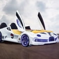 thumbnail image 1 of Lit de Course White Aero Premium avec Matelas, 1 of 2