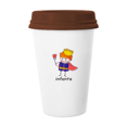 thumbnail image 1 of Infante Proposal Scribble Ingenuity Mug Coffee Drinking Glass Pottery Cerac Cup Lid, 1 of 3