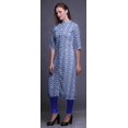 thumbnail image 4 of Bimba Tuniques Droites pour Femmes, Kurti Longue Imprimée, Robe Décontractée, Grande, 4 of 6