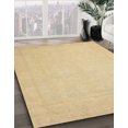 thumbnail image 2 of Ahgly Company Tapis d'Intérieur Carrés Abstraits Jaunes Abstraits pour Aire, 3 Pieds Carré, 2 of 6
