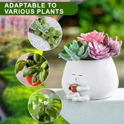 Pouting Flower Pot, Succulent Planter, Coffee Planter, Rocking Planter, Tabletop Planter, Indoor Planter, Garden Planter, Resin Plant Pot, Decorative Flower Pot