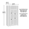 thumbnail image 3 of Sauder River Ranch 2-Door Storage Cabinet, 3 of 9