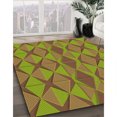 thumbnail image 3 of Ahgly Tapis Rectangulaire Lavable en Machine Intérieur Transitionnel Vert Pistache, 5 Pieds x 8 Pieds, 3 of 7