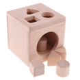 thumbnail image 1 of lionlar Geometric Building Blocks Sorting & Matching Game Shapes Sorter Box Baby Toy, 1 of 9