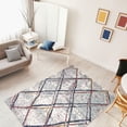 thumbnail image 1 of ECARPET Trellis Area Rug Ultra Soft & Fluffy Carpet Morocco Collection, 1 of 9