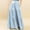 Light Blue, variant on Amzcrzy Skirts for Women Trendy Button Jean Skirt Casual Low Rise Maxi Skirt Comfy Flowy Tiered Denim Skirt Long Skirts for Women M