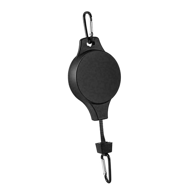 Langgg Retractable Plant Hanger Hanging Flower Basket Pulleys For Easy Watering Rope Length Of Retractable Plant Hanger Is black 21x8cm