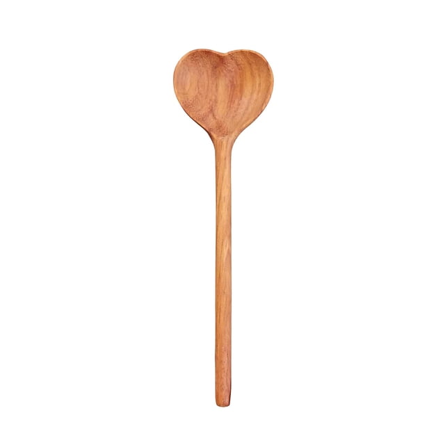 Tableware Product Durable Wooden Kitchen Utensil Set with Spatulas for Cooking Tools and Reusable Elegant Wood Utensils