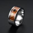 thumbnail image 2 of NFC Mobile Phone Smart Ring Stainless Steel Ring Wireless Radio Frequency Communication Water Resistance Jewelry, 2 of 9