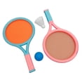 thumbnail image 2 of Children Badminton Racket Set, Slip Resistant Lightweight  2 Rackets and 2 Balls for Kids Training Physical Exercise, 2 of 8