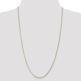 thumbnail image 2 of 14K Yellow Gold 14ky 1.3mm Curb Pendant Chain 24 Inch, 2 of 5