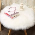 thumbnail image 3 of Agiferg Soft Artificial Sheepskin Rug Chair Cover Artificial Wool Warm Hairy Carpet Seat, 3 of 9