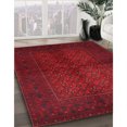 thumbnail image 2 of Ahgly Company Tapis d'Intérieur Rectangulaire Rouge Traditionnel, 10' x 13', 2 of 6