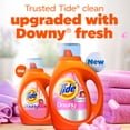 thumbnail image 4 of Tide Plus Boost of Ultra Downy Liquid Laundry Detergent, April Fresh Scent, 3.46 L, 83 Loads, Laundry Detergent Liquid with Long-Lasting Freshness, 4 of 26