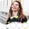 thumbnail image 1 of Sentmoon Neck Fans That Blow Cold Air Portable Fan Hanging Fan Cute Outdoor Portable Small Fan Big Wind Power Silent Walking Fan Camping Folding Fan USB Charging Multi-direction Adjustment Hanging, 1 of 7