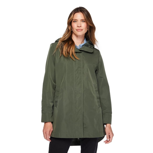 Imperméable avec capuchon George pour femmes