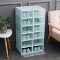 thumbnail image 1 of Boovnll Shoe Rack, Multifunction Detachable Sturdy Plastic Stackable Rack Shoe Storage Organizer, Shoe Organizer for Entryway, Dormitory, Bedroom, Bathroom, Shoe Storage, 1 of 6