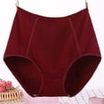 thumbnail image 1 of Culottes Taille Haute Anti-Fuite en Coton pour Femmes Grande Taille, 1 of 1