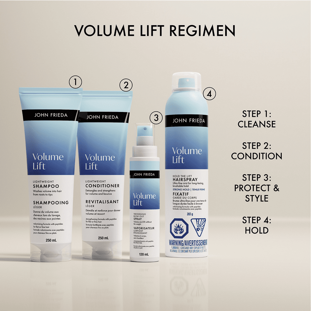 Fixatif léger Volume Lift de John Frieda
