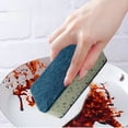 thumbnail image 4 of Thickened Absorbent Double-Sided Kitchen Sponge for Dishwashing Pots Pans and Countertops 3-Pack, 4 of 6