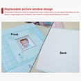 thumbnail image 3 of 6-inch 200 Pockets Baby Growth Traveling Party Photo Letters Greeting Card Protector Collective Book Photos Letters Greeting Card Storage Album Organizer Pink, 3 of 7
