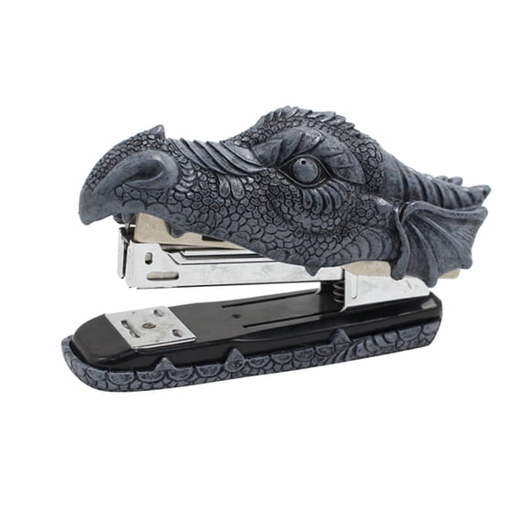 Clearance! beishanbush Home Decor Statue Presen Head Decoration Home Stone Dragon Resin Artificial Stapler Stapler Office & Stationery One Size Multi-Color