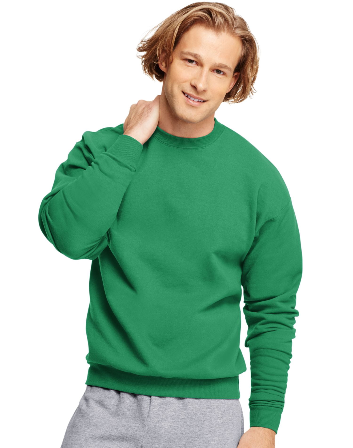 Hanes Mens ComfortBlend EcoSmart Crew Sweatshirt - Best-Seller, 5XL