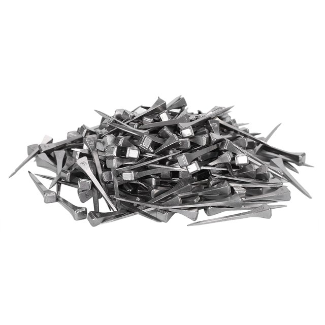 250 Pcs Clous en Fer à Cheval, Clous en Fer à Cheval E4, Durables pour Outil de Fer à Cheval