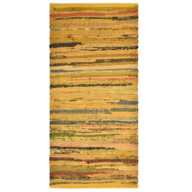 Fabstyles Premium 100% Cotton Rug, Handmade Area Rag Rug for Living Room, Hallway, Patio
