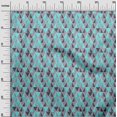thumbnail image 3 of oneOone Cotton Poplin Fabric Triangle Geometric Fabric Prints By Yard 56 Inch Wide, 3 of 5