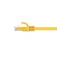 thumbnail image 2 of Monoprice FLEXboot Series - Patch cable - RJ-45 (M) to RJ-45 (M) - 1 ft - UTP - CAT 6 - booted, snagless, stranded - yellow, 2 of 2