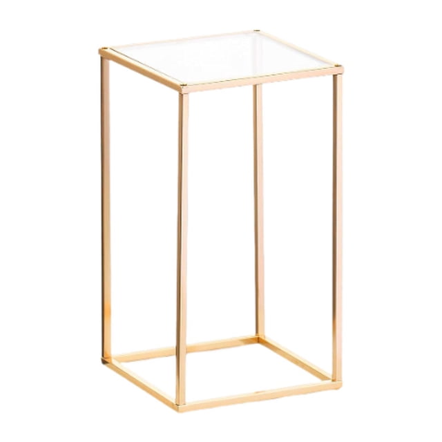 simhoa Wedding Flower Stand,Floral Display Rack Wedding Centerpieces Vase Column Geometric Centerpiece Stand,for T Stage,Living Room 40cmx21cmx21cm