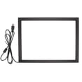 thumbnail image 2 of Infrared Touch Frame, Infrared Touch Screen Panel, USB Interface, Plug and Play, Interactive IR Touch Screen Overlay for Touch Whiteboards Digital Signage Kiosks, 2 of 7