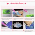 thumbnail image 3 of Amdohai DIY 5D Kit 12*12 Inch/30 * 30cm DIY Full Drill Colorful Pattern Resin Rhinestone Embroidery Cross Stitch Craft Home Wall Decor Gift, 3 of 7