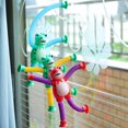thumbnail image 3 of Cartoon Stretch Tube Toy with Suction Cups LED Glowing Colorful Frog Pipe Creative Stress Relief Fidget Toy Parent-child Interaction Telescopic Fidget Pipe Stimulating Sensory Toy for Kids & Teens, 3 of 7