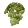 thumbnail image 4 of WEAIXIMIUNG Ensemble de Pyjama Doux 2 Pcs pour Enfants et Garçons 3-4 Ans, 4 of 4