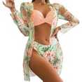 thumbnail image 1 of Birdeem Womens Sexy Printed Bikini Three-Piece Split Swimsuit Suit, 1 of 1