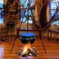thumbnail image 1 of TopLLC Halloween Decor Fall Decor Halloween Decorations Outdoor - Large Cauldron Halloween Decor On Tripod With Timer Lights - Plastic Cauldron Witch Halloween Decorations For Porch Yard, 1 of 4