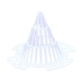 thumbnail image 2 of Flower Pot Mesh Pad for Drainage, Plastic Orchid Bottom Cover, Breathable Leakproof Net, Improved Airflow for Succulent Potted Plants, Prevent Root Rot, Durable, 10 Pack, 2 of 6