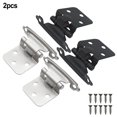 thumbnail image 2 of Charnières de Cuisine 2 Pcs Superposition Auto-Fermantes pour Porte de Placard, 2 of 6
