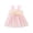 Pink, variant on vdgthytj Summer Toddler Girl Tulle Dresses Baby Cute Sleeveless Mesh Layered Flower Suspenders Princess Party Dress
