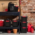 thumbnail image 2 of IRIS 18 L Stackable Plastic Storage Bins with Lids, 2 of 7