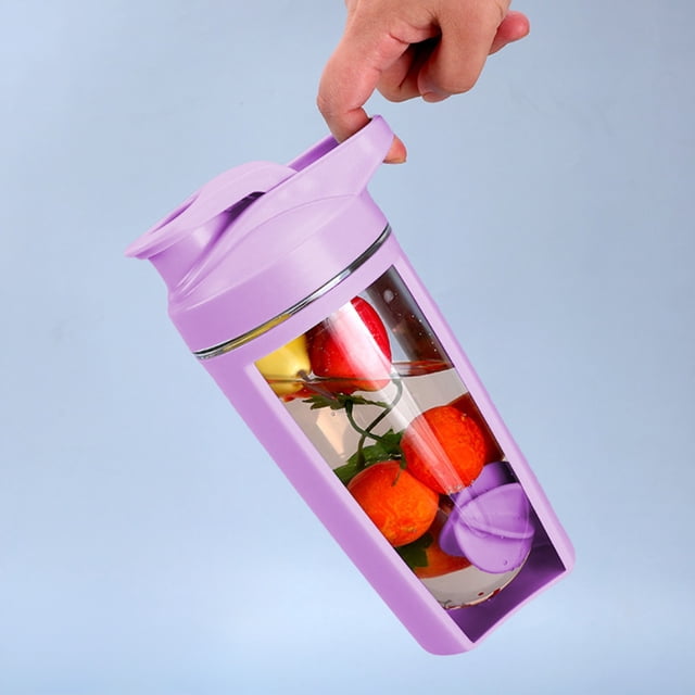Jubipavy 1 Handheld Sports Water Cup 500ml Protein Powder Shaking Cup With Water Capacity Scale Mixers Water Cup